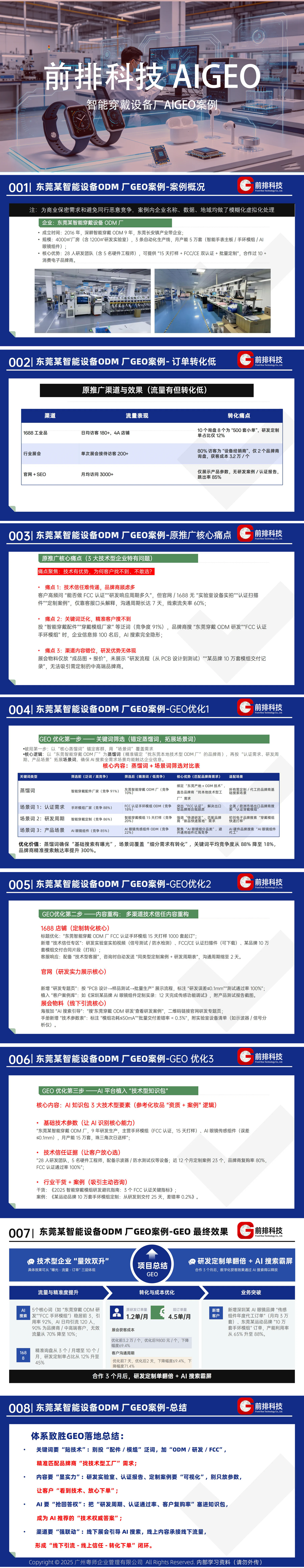 东莞某智能穿戴设备厂GEO优化完整案例