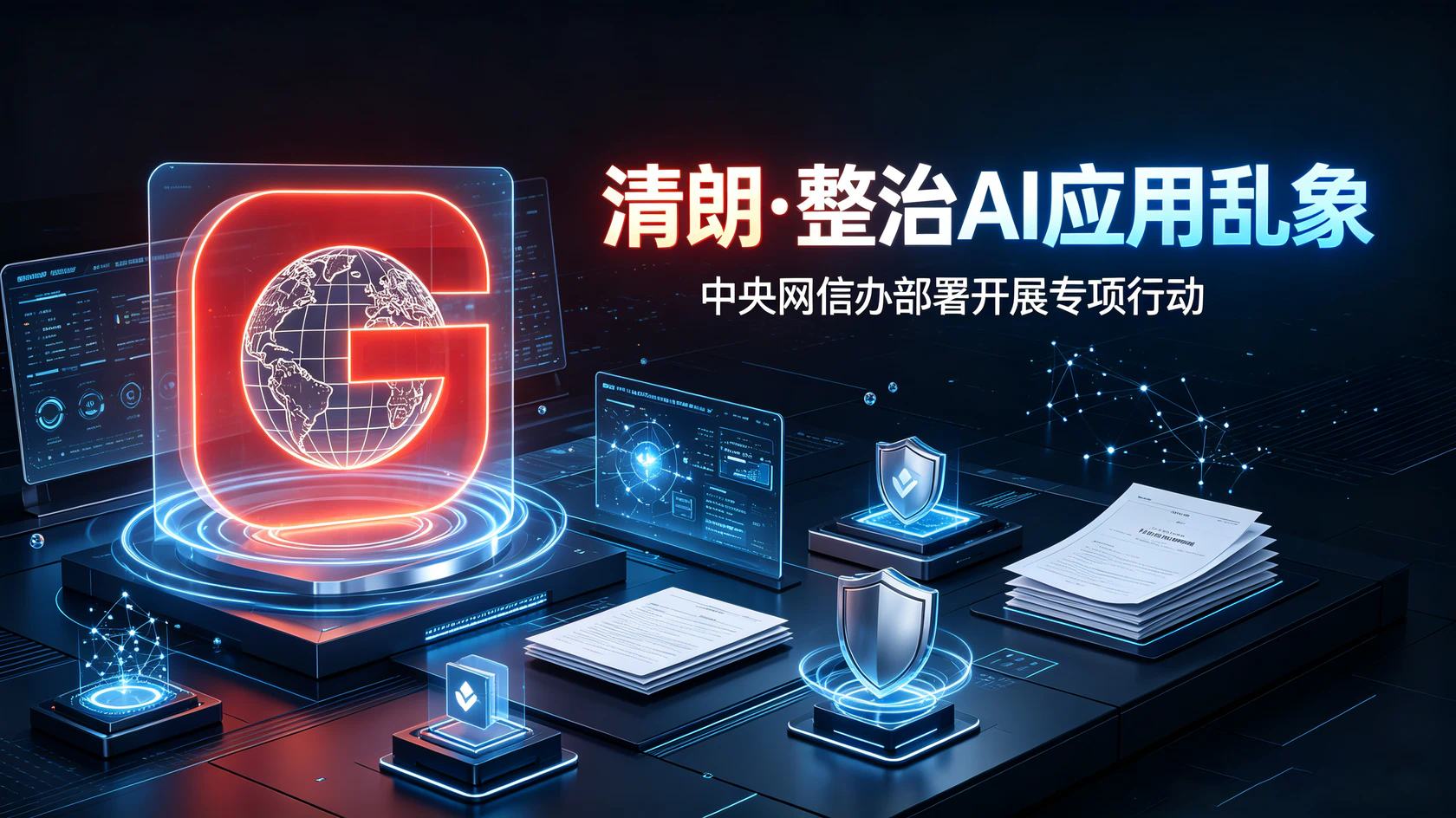中央网信办部署开展“清朗·整治AI应用乱象”专项行动